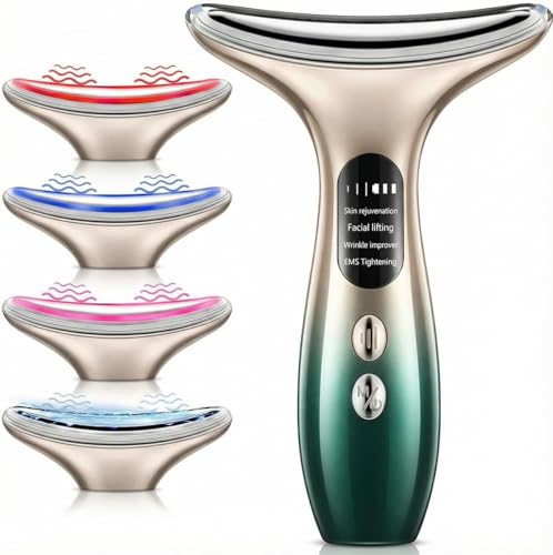 COODAY Appareil Anti Rides Visage,4 Modes Massage Visage,Électrique Beauté Appareils,Visage Appareil Anti Rides,Appareils Lifting Massage Visage,Masseur...