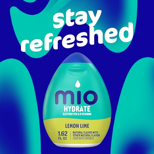 Image of Mio Sport Liquid Water Enhancer, Lemon Lime, 1.62 Ounce, (Pack of 4)