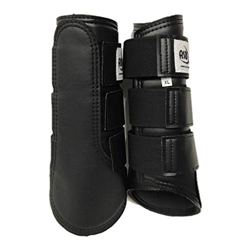 Dressage Sport Boots All Sport Horse Boot, Color: Black, Size: L (ASBLB)