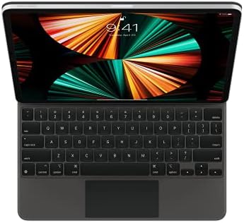 Apple Magic Keyboard: iPad Keyboard and case for iPad Pro 12.9‑inch (3rd, 4th, 5th and 6th Generation), Great Typing Experience, Built-in trackpad, US English - Black