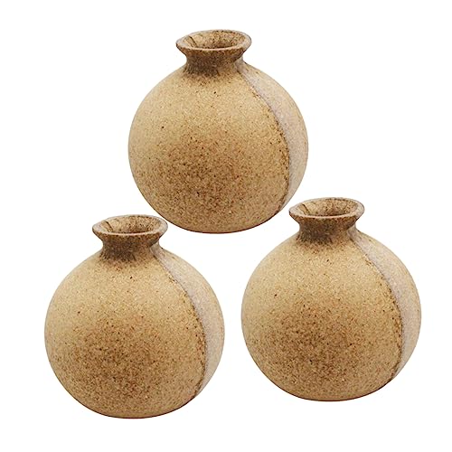 ABOOFAN Wood Flower Vases Set for Home Decor ABOOFAN Wood Flower Vases Set for Home Decor