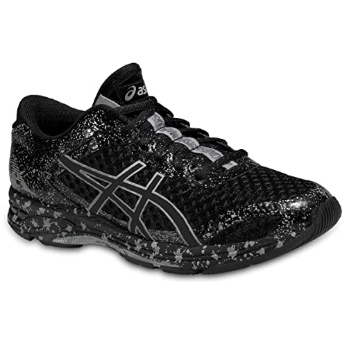 ASICS Women's Gel-Noosa Tri 11 Running Shoes, 7M, Black/Black/Charcoal