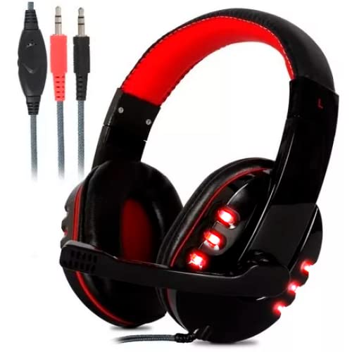 Fone de Ouvido Gamer Headset Find Gamer com microfone para jogos computador pc com adaptador celular