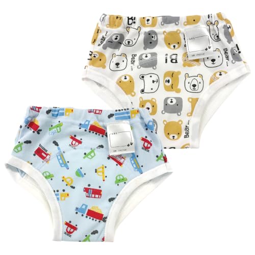 トレーニングパンツ 4層 男の子 2枚組 トレパン トイレトレーニング ベビー 95cm W4010E-95-30
