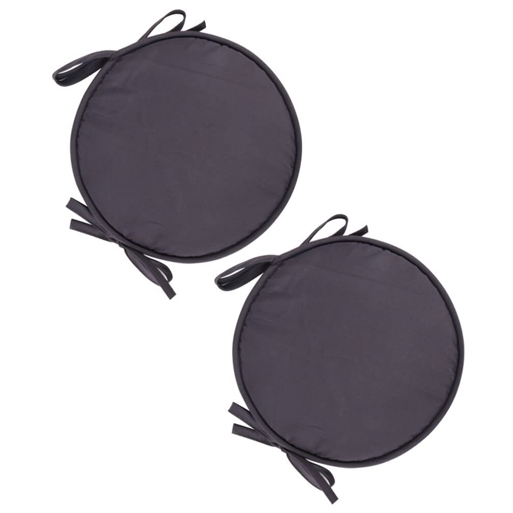 USHOBEIndoor Outdoor Round Chair Pads Sponge Seat Cushion Thickened Chairs Cushions for Dining Chairs, Bar Stool Cushions