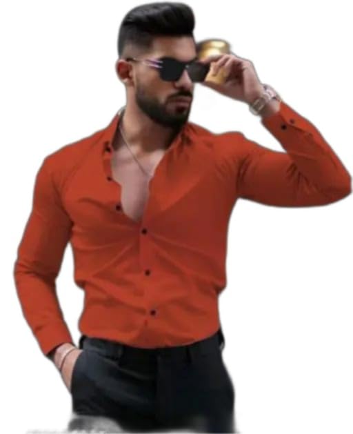 Men’s White Mandarin Neck Shirt – Clean Cut, Size 2XS | Stylish Slim Fit Shirt for Men Men’s White Mandarin Neck Shirt – Clean Cut, Size 2XS | Stylish Slim Fit Shirt for Men