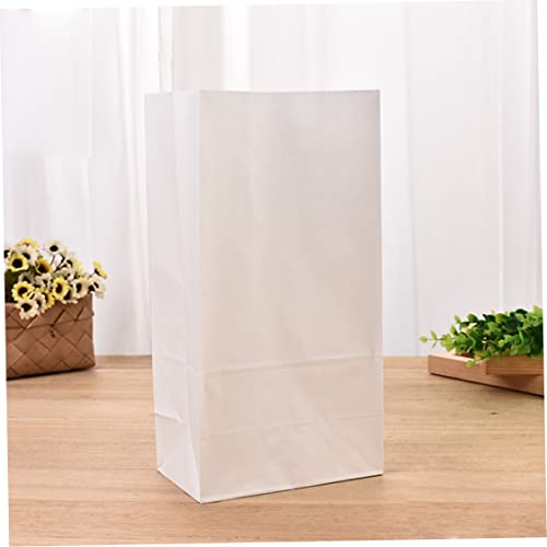 Sacchetto Di Carta Bianca Pranzo Sacchetto Di Carta, Borsa Da Drogheria, Borsa Regalo Per Matrimoni, Sacchetto Di Carta Kraft, Sacchetto Di Carta 100/sacchetto, Sacchetti Da Forno Di Carta Kraft - Image 6
