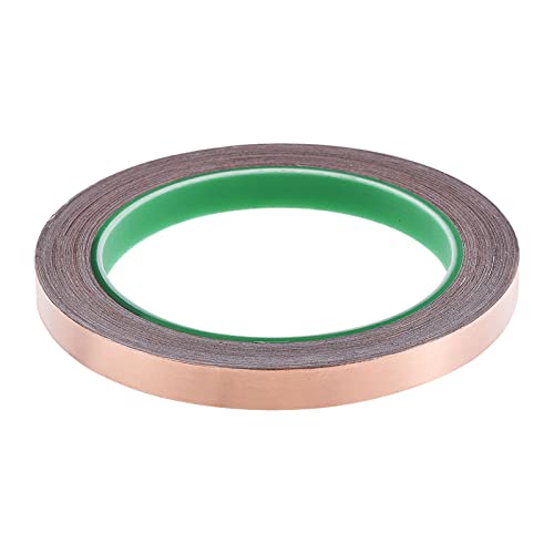 Image of Copper Foil Tape Conductive Adhesive Double Sided, [for EMI Shielding, Stained Glass, Paper Circuits, Grounding] - 3 /8 inch /66ft