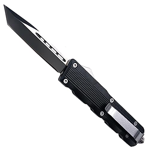 Outdoor Folding Camping Survival Knife Dual Edge Blade Tactical Knife Double knife