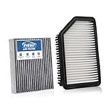 RVgolf Engine+Cabin Air Filters Fit for 2014 2015 2016 2017 2018 2019 Kia Soul L4 1.6L 2.0L Engine