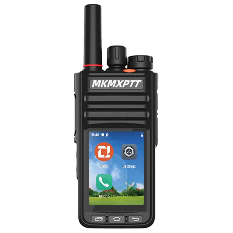 walkie-talkie globale HD, touchscreen TFT da 6,1 cm, Android 9.0, WLAN, Bluetooth, GPS, supporto 2G/3G/4G