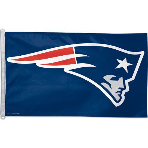 Wincraft 86389010 Nfl New England Patriots 3-By-5 Foot Logo Flag cover