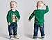 RETSUGO Toddler Christmas Sweaters Reindeer Christmas Sweatshirt Kids Xmas Outfit Holiday Graphic Fleece Pullover 6T/8158