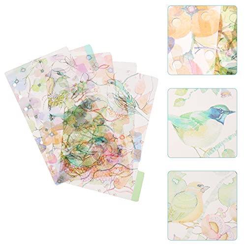 EXCEART Raccoglitore 2 Set di Plastica Indice di