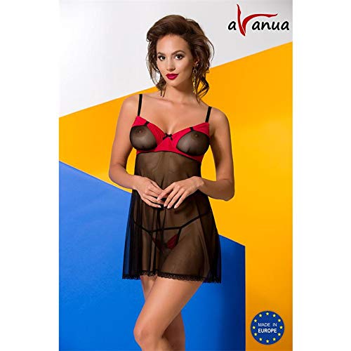 Robe en latex AVANUA style cuir érotique noir pour femmes