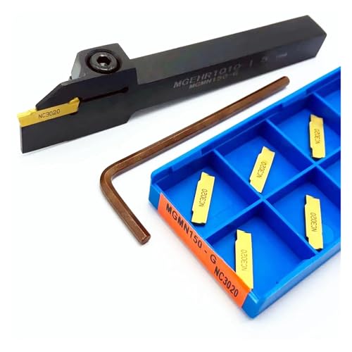 MGEHR 1010-1.5 Herramienta de Ranurado Externa con Inserto de Carburo miniatura 4