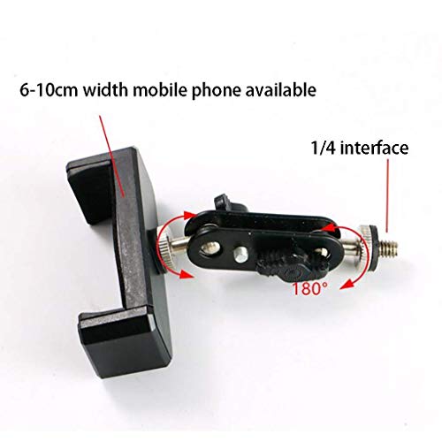 XYSQWZ Ringlicht Mit Stativständer Dimmbar 3 Lichtmodi Und 10 Helligkeit Selfie Schreibtisch Make-up Licht Mit… – Bild 7