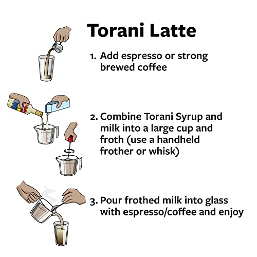 Image of Torani French Vanilla Syrup 12.7 Fl Oz (Pack of 4)
