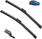 HJBING Auto Scheibenwischer Set für MG 4 MG4 EV Mulan EH32 2022 2023, Hochwertige Ersatz-Wischblätter für Windschutzscheibe Scheibenwischerblätter