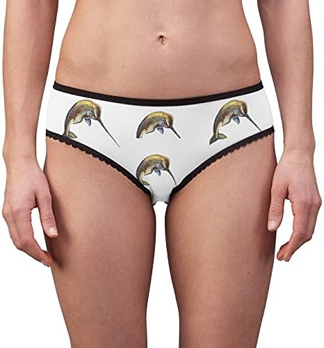 SpreadPassion Narwhal Panties, Narwhal Underwear, Briefs, Cotton Briefs, Funny Underwear, Panties For Women