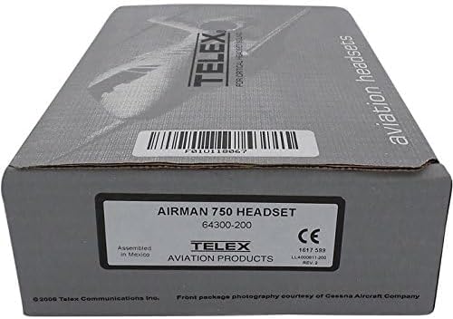 Telex Airman 750 Headset Packaging