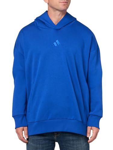 adidas Men's All SZN Fleece Loose Hoodie, Team Royal Blue, X-Large