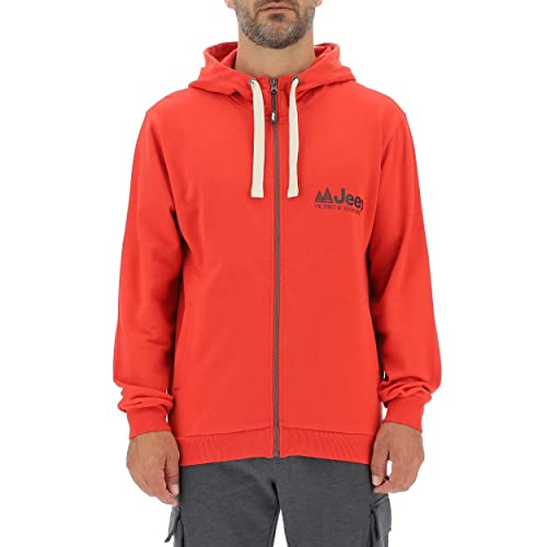 Sweatshirt Homme Jeep J Man Veste en Coton Premium J22w de Haute Qualité