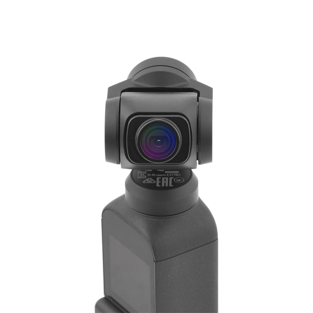 10X Weitwinkel kompatibel für DJI Osmo Pocket/Pocket 2, Fischaugenobjektiv Makroobjektiv für Vlog Shooting Handheld Gimbal (Weitwinkel-Objektiv)