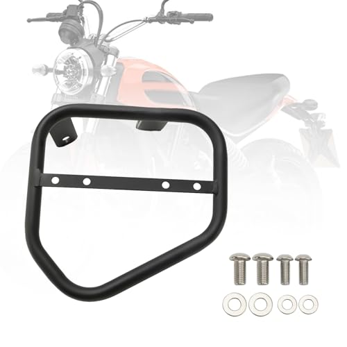 Topteng Luggage Rack Side Saddle Bag Mount Bracket Left para DUCATI Scrambler 400 800 2015-2023 miniatura 6