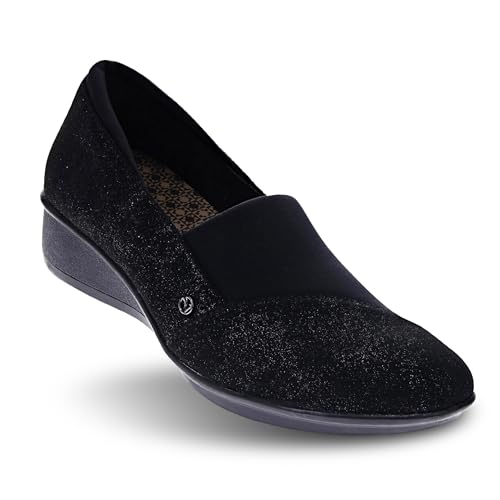 Image of Revere Naples Women's Stretch Loafers - Comfortable Bunion-Friendly Design with Arch Support and Custom Fit