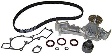 DNJ TBK634WP Timing Belt Kit with Water Pump for 1996-2004 / Infiniti, Nissan/Frontier, Pathfinder, QX4, Xterra / 3.3L / SOHC / V6 / 12V / 3275cc / VG33E, VG33ER