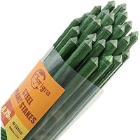 25-Pack Sprigra Approx 5FT Steel Garden Stakes
