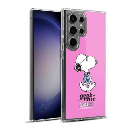 Funda Snoopy Samsung Galaxy S23 Ultra carcasa silicona Peanuts protectora flexible