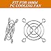uxcell 2 Pcs Cooling Fan Grill Protective Fan Finger Guard Metal Wire Fan Guard 50mm for PC CPU