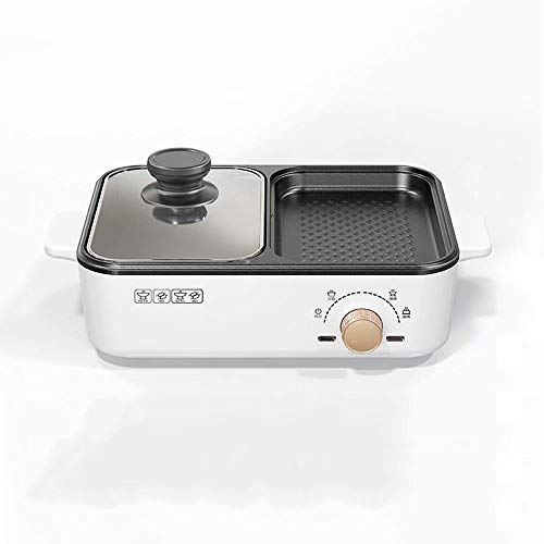 BBQ Hot Pot Hot Pot/Pan Electric Barbecue/YLYTG mini multi-function can be directly washed by water, fast heat conduction household barbecue electromechanical baking tray