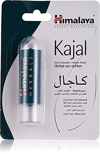Image of Himalaya Herbals Strawberry Shine Lip Care, 4.5g & Himalaya Herbals Kajal, Black, 2.7g (Packaging may Vary)