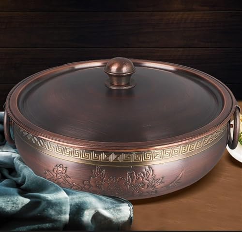 Olla de cobre vintage para inducción de 1 pulgada miniatura 3