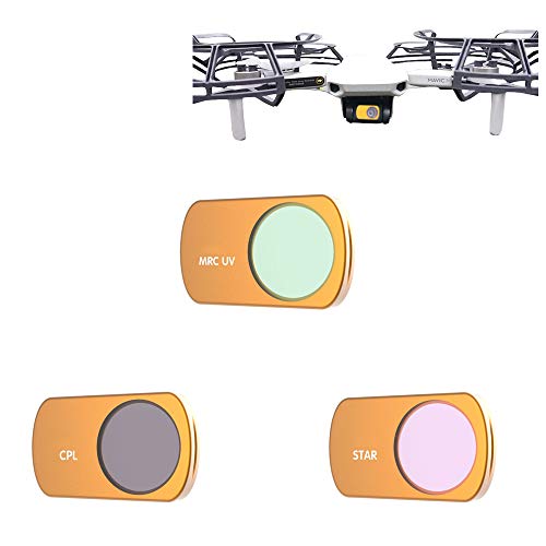 QKOO Star Filter + CPL Filter + UV Ultraviolet Polarizer Lens Filters Set