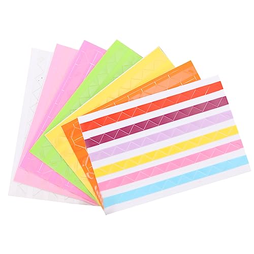 Lurrose 24pcs DIY Photo Corners Self-Adhesive Scrapbooking Stickers PVC Photo Mounting Corners for Album Picture Frame