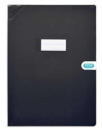 Elba Le Lutin Protège Document A4 En PVC Avec 40 Pochettes Bleu