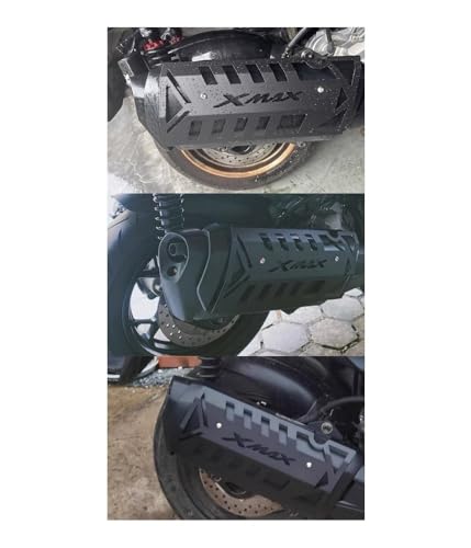 Protector de escape para motocicleta XMAX 250 con acabado premium 3