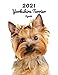 2021 Yorkshire Terrier Agenda: A4, 123 Pages | 14 Mois | Planificateur & Organiseur | Calendrier | Une double page par semaine | Journal | Chien | En Francais