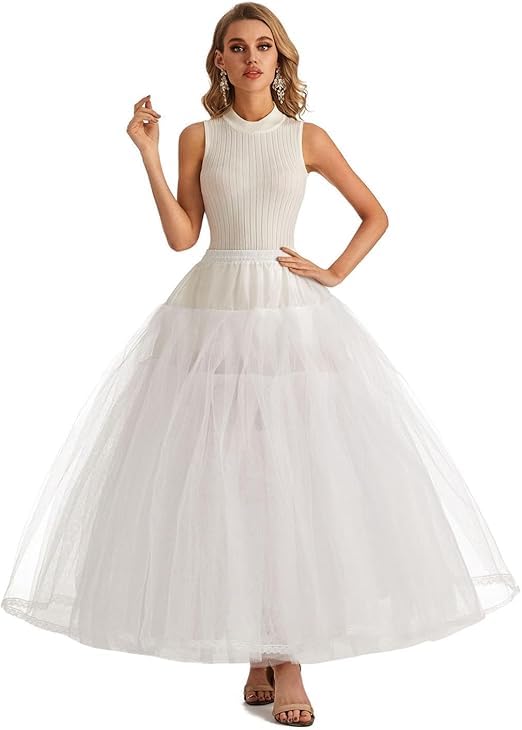2 Layer White Underskirt -Free-picture-27