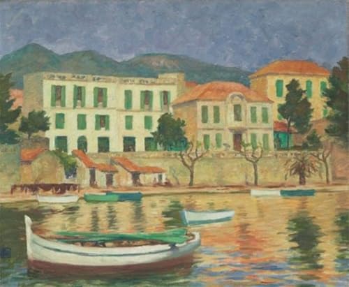 Posters et art pour decoration chambre Bandol, le souvenir nostalgique du bord de l'eau
