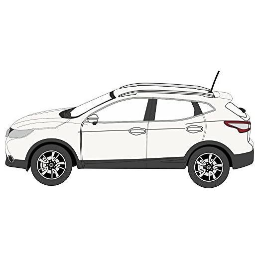 Oxford Die Cast Nissan Qashqai J11 - Storm White