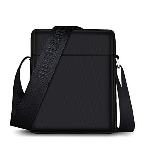 Laorentou Men's Messenger Bag Crossbody Bag Lightweight Shoulder Bag For Men Sling Bag For Work Travel Bags Black #TOP4