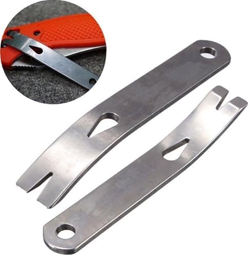 Mini barra de alavanca de aço inoxidável multifuncional EDC para Bushcraft e sobrevivência