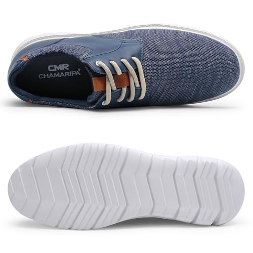 Image of CHAMARIPA Men's Invisible Height Increasing Casual Sneakers