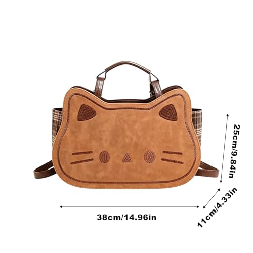 Sac en cuir à grande capacité pour organiser vos cours et sorties
