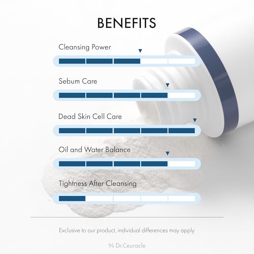 Image of Dr.Ceuracle Pro Balance Enzyme Powder Face Wash - Korean Day and Night Natural Enzyme Powder Face Wash for Deep Pore Cleansing, Sebum Removing, pH Skin Balancing Care (Morning Wash)